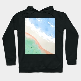 Beach and hill Hoodie